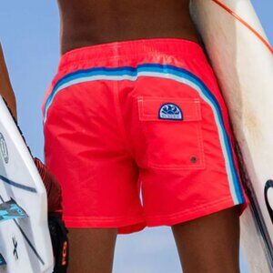 Sundek BOY’S SWIMSHORTS SHORT ELASTICATED WAIST ICONIC TAFFETA